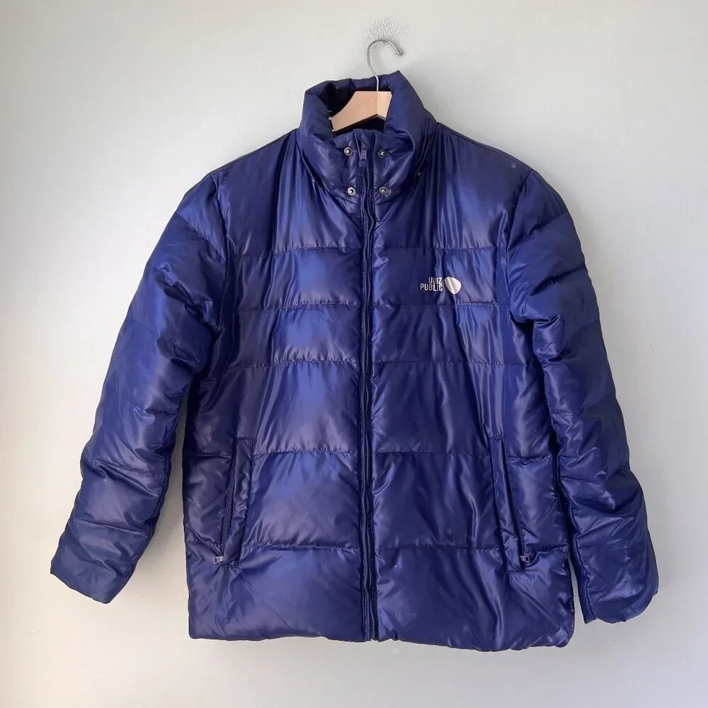 Ugiz Public Blue Puffer Jacket Size 105 Mens Winter Coat‎
